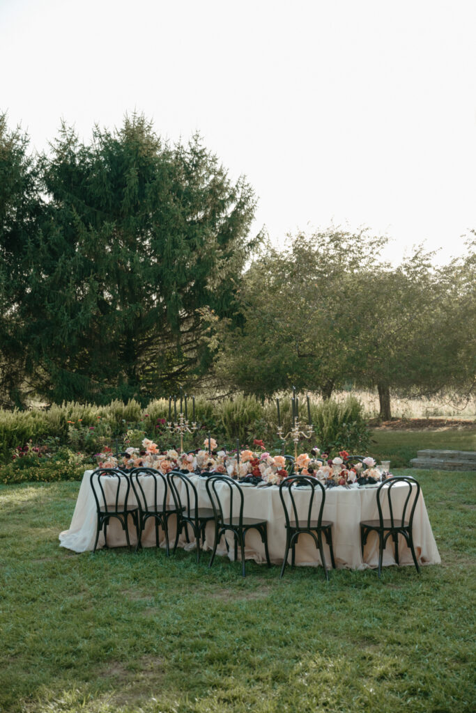 gorgeous outdoor garden wedding