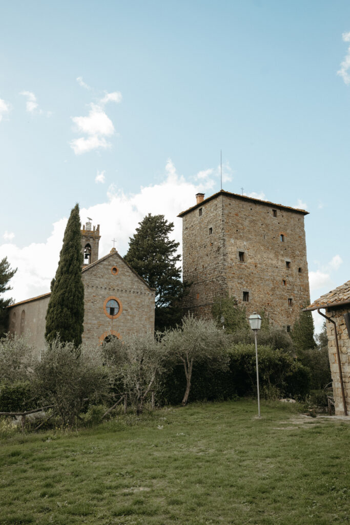 italy destination wedding ceremony at castello di ristonchi