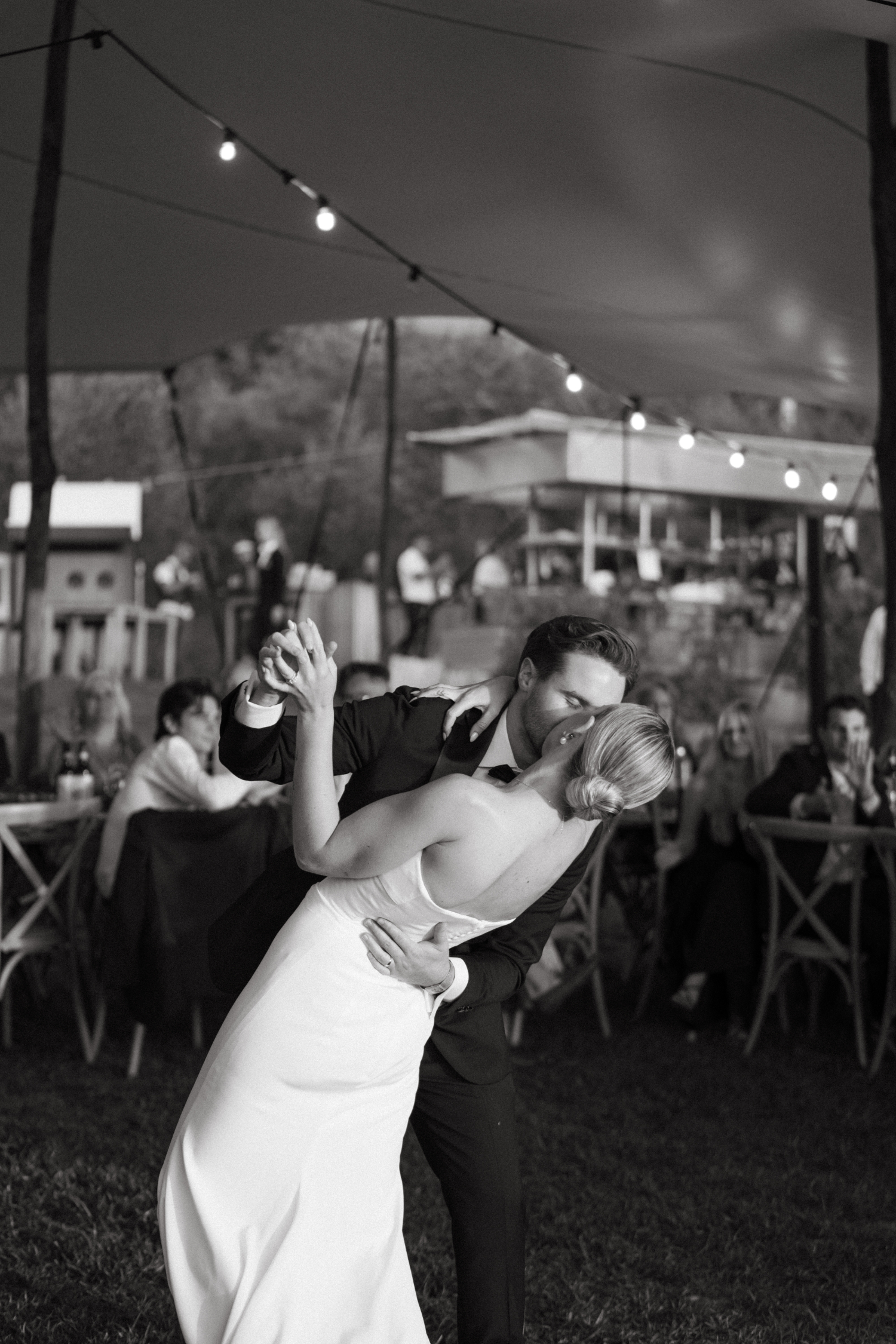 tuscany wedding reception first dance