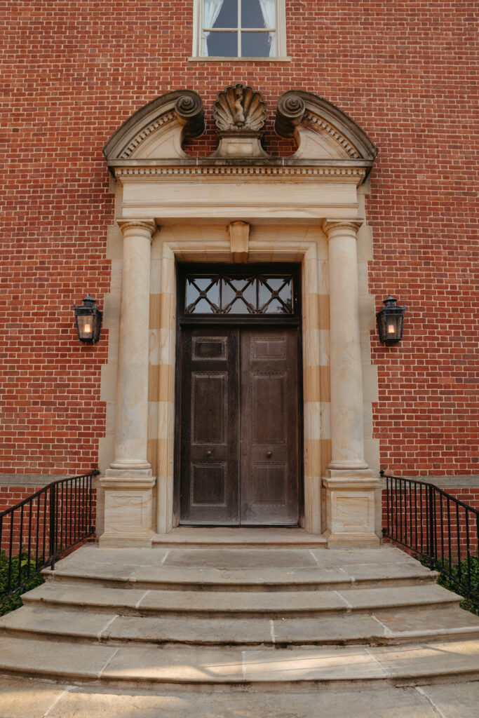 real-wedding-feature doors into Peterloon Estate